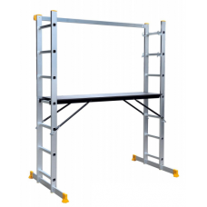 ΣΚΑΛΩΣΙΑ ΑΛΟΥΜΙΝΙΟΥ ΔΙΠΛΗ ΑΝΑΔΙΠΛΟΥΜΕΝΗ 7 ΣΚΑΛΟΠΑΤΙΑ 59-617007 GEHOCK